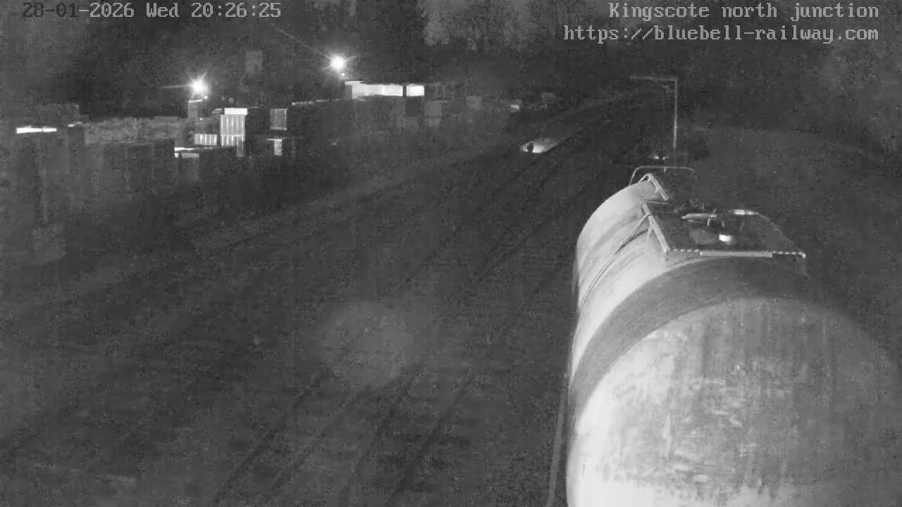 Kingscote Station , Bluebell Railway (North Junction) Live Cam - East Grinstead, Mid Sussex, West Sussex, South East, England, United Kingdom