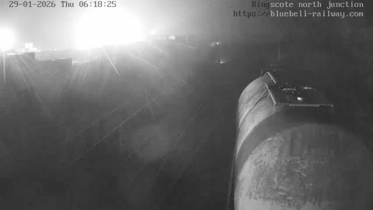 Kingscote Station , Bluebell Railway (North Junction) Live Cam - East Grinstead, Mid Sussex, West Sussex, South East, England, United Kingdom