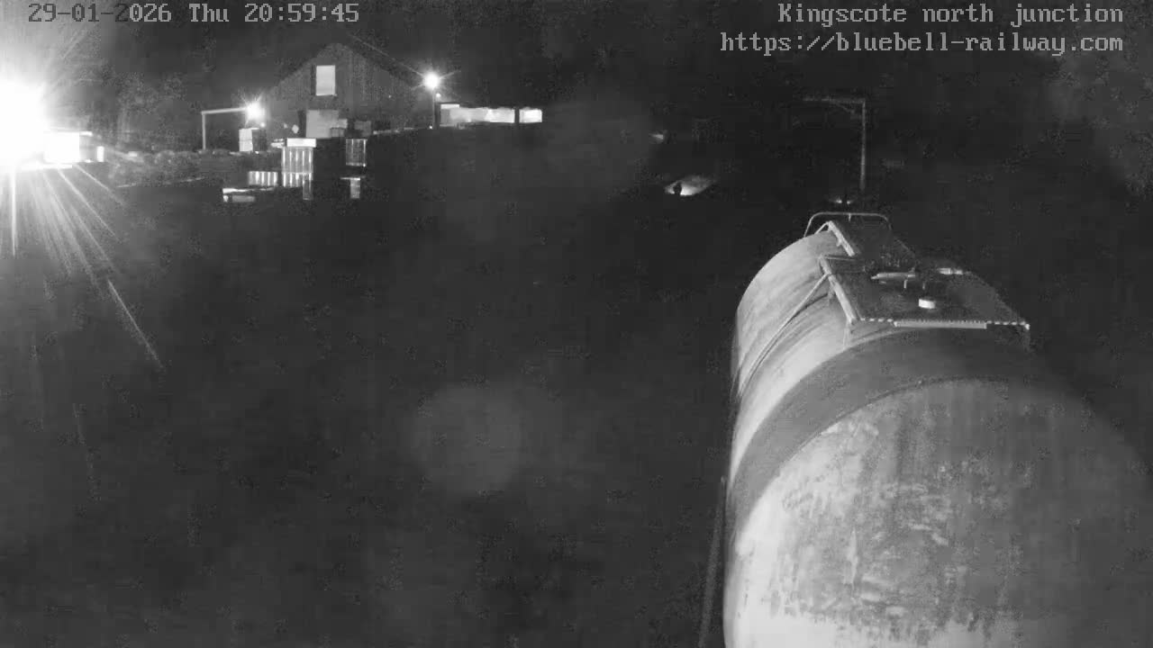 Kingscote Station , Bluebell Railway (North Junction) Live Cam - East Grinstead, Mid Sussex, West Sussex, South East, England, United Kingdom