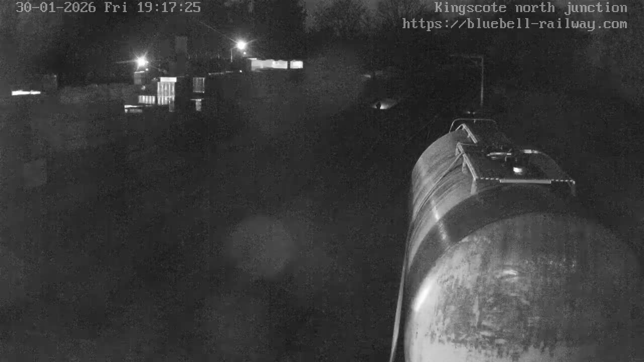 Kingscote Station , Bluebell Railway (North Junction) Live Cam - East Grinstead, Mid Sussex, West Sussex, South East, England, United Kingdom