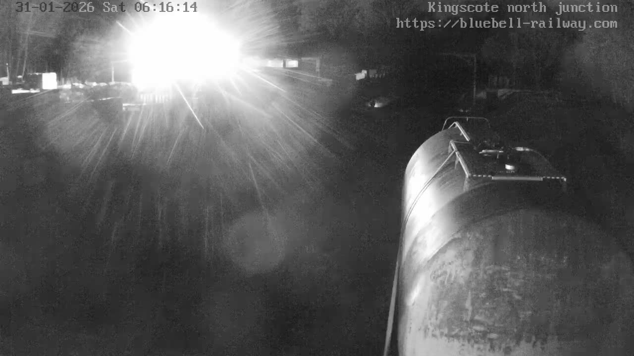 Kingscote Station , Bluebell Railway (North Junction) Live Cam - East Grinstead, Mid Sussex, West Sussex, South East, England, United Kingdom