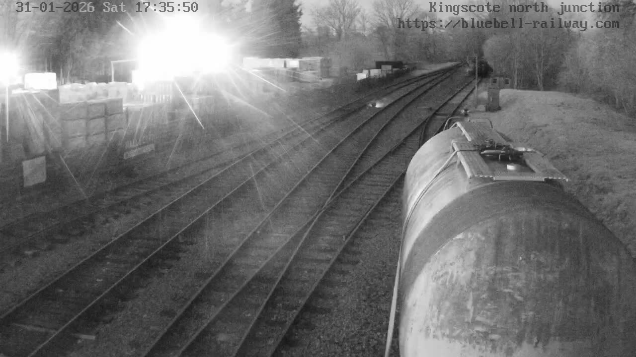Kingscote Station , Bluebell Railway (North Junction) Live Cam - East Grinstead, Mid Sussex, West Sussex, South East, England, United Kingdom