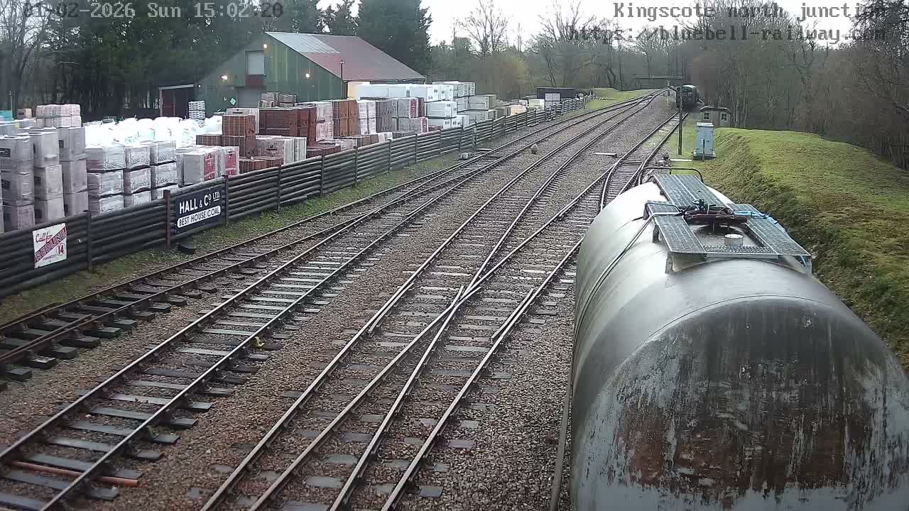 Kingscote Station , Bluebell Railway (North Junction) Live Cam - East Grinstead, Mid Sussex, West Sussex, South East, England, United Kingdom