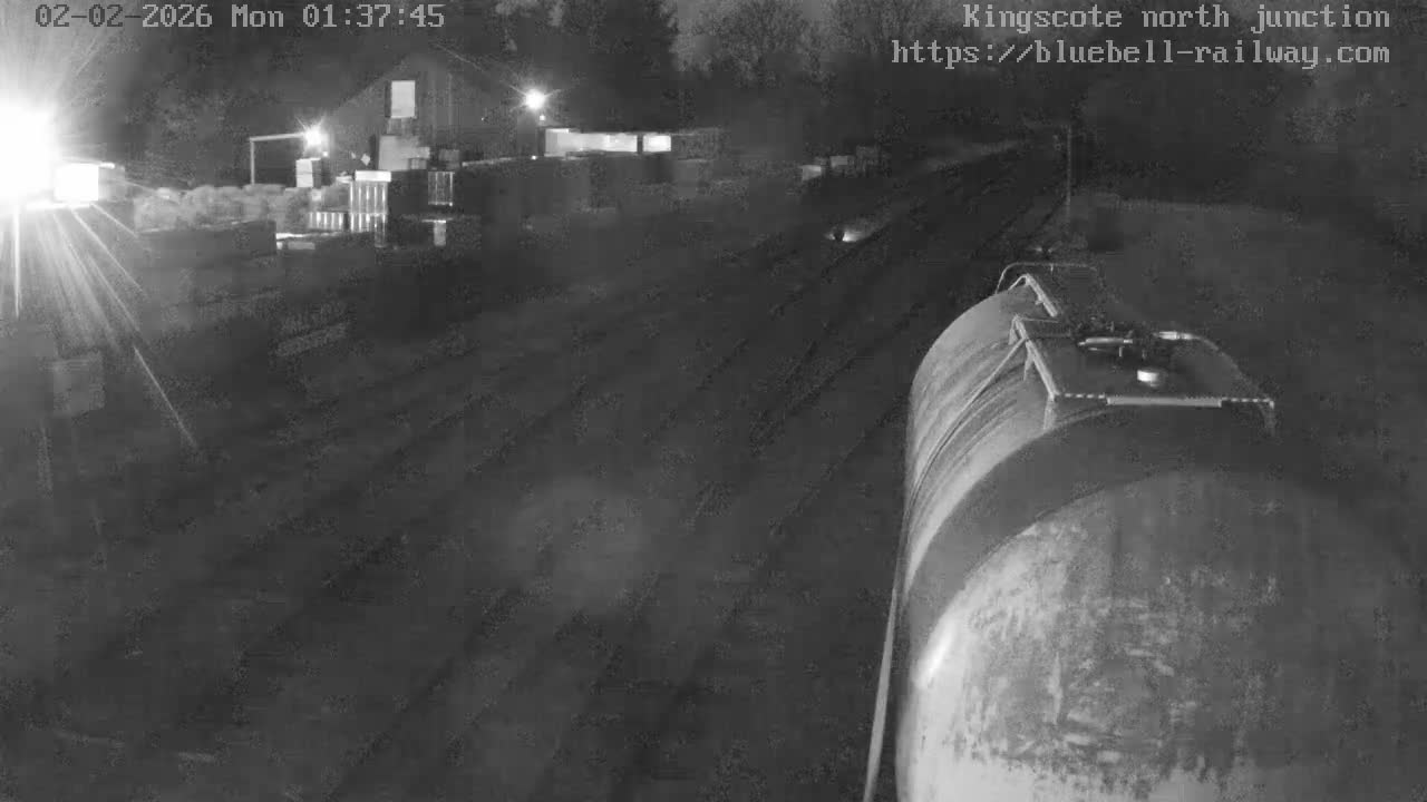 Kingscote Station , Bluebell Railway (North Junction) Live Cam - East Grinstead, Mid Sussex, West Sussex, South East, England, United Kingdom