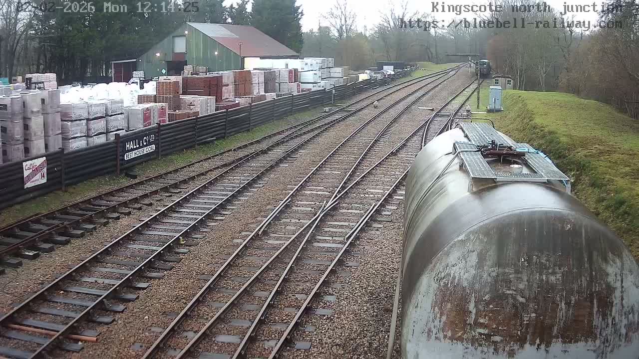 Kingscote Station , Bluebell Railway (North Junction) Live Cam - East Grinstead, Mid Sussex, West Sussex, South East, England, United Kingdom