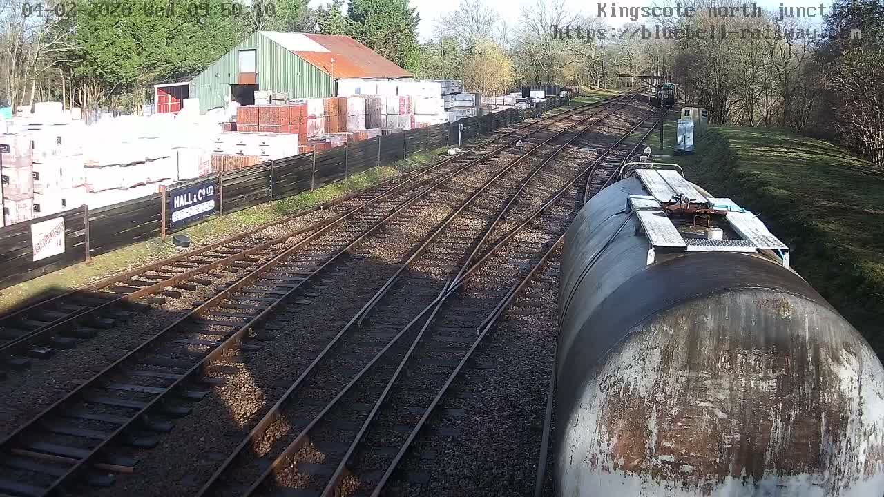 Kingscote Station , Bluebell Railway (North Junction) Live Cam - East Grinstead, Mid Sussex, West Sussex, South East, England, United Kingdom