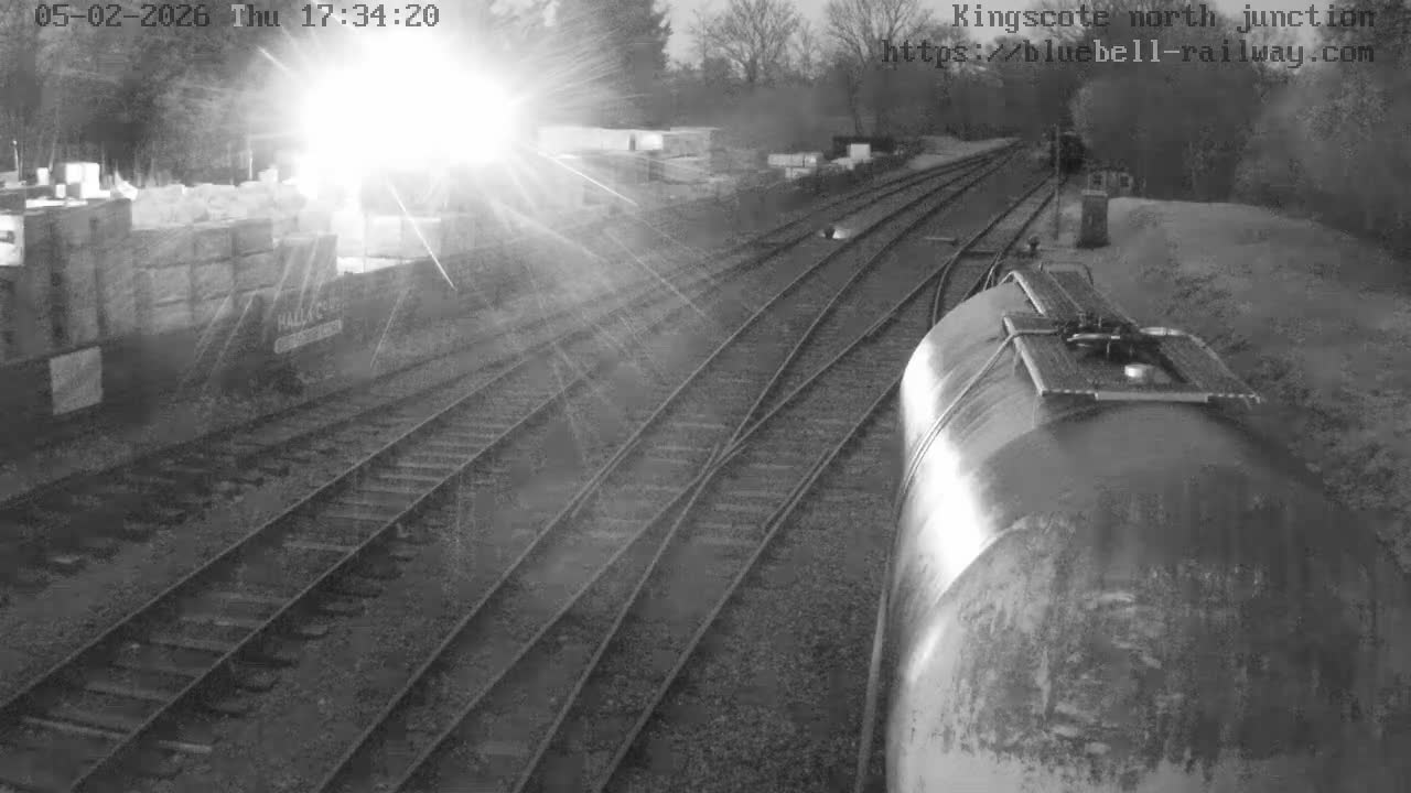 Kingscote Station , Bluebell Railway (North Junction) Live Cam - East Grinstead, Mid Sussex, West Sussex, South East, England, United Kingdom