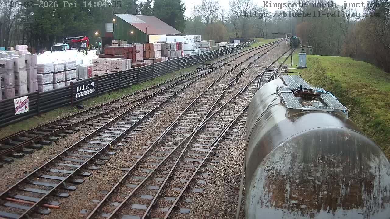 Kingscote Station , Bluebell Railway (North Junction) Live Cam - East Grinstead, Mid Sussex, West Sussex, South East, England, United Kingdom