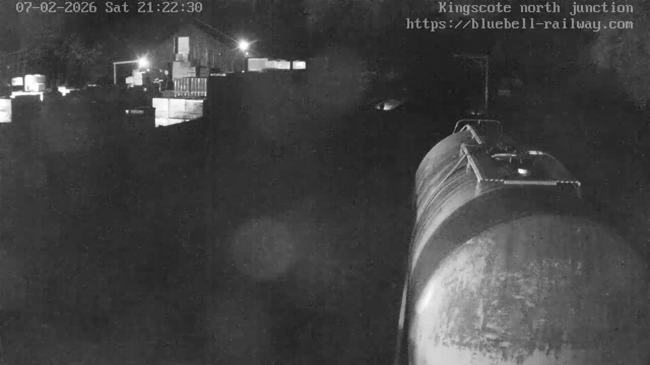 Kingscote Station , Bluebell Railway (North Junction) Live Cam - East Grinstead, Mid Sussex, West Sussex, South East, England, United Kingdom
