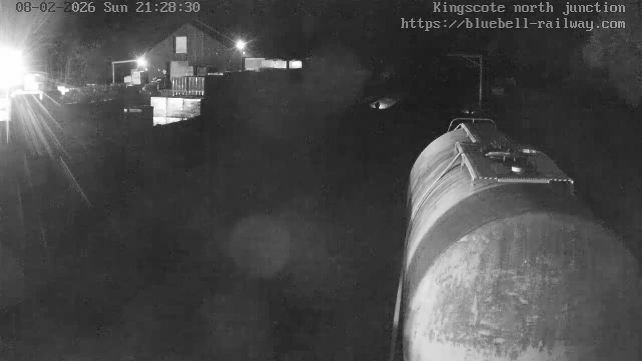 Kingscote Station , Bluebell Railway (North Junction) Live Cam - East Grinstead, Mid Sussex, West Sussex, South East, England, United Kingdom