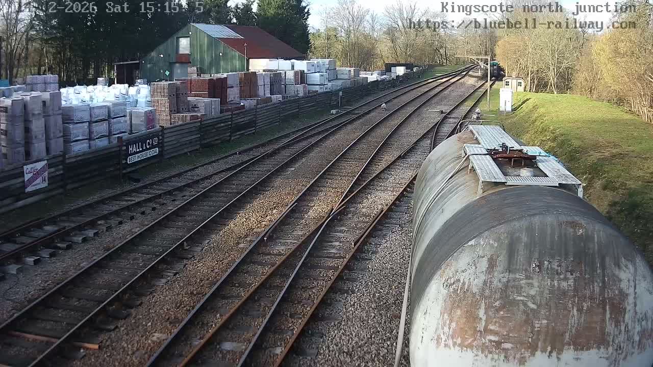 Kingscote Station , Bluebell Railway (North Junction) Live Cam - East Grinstead, Mid Sussex, West Sussex, South East, England, United Kingdom