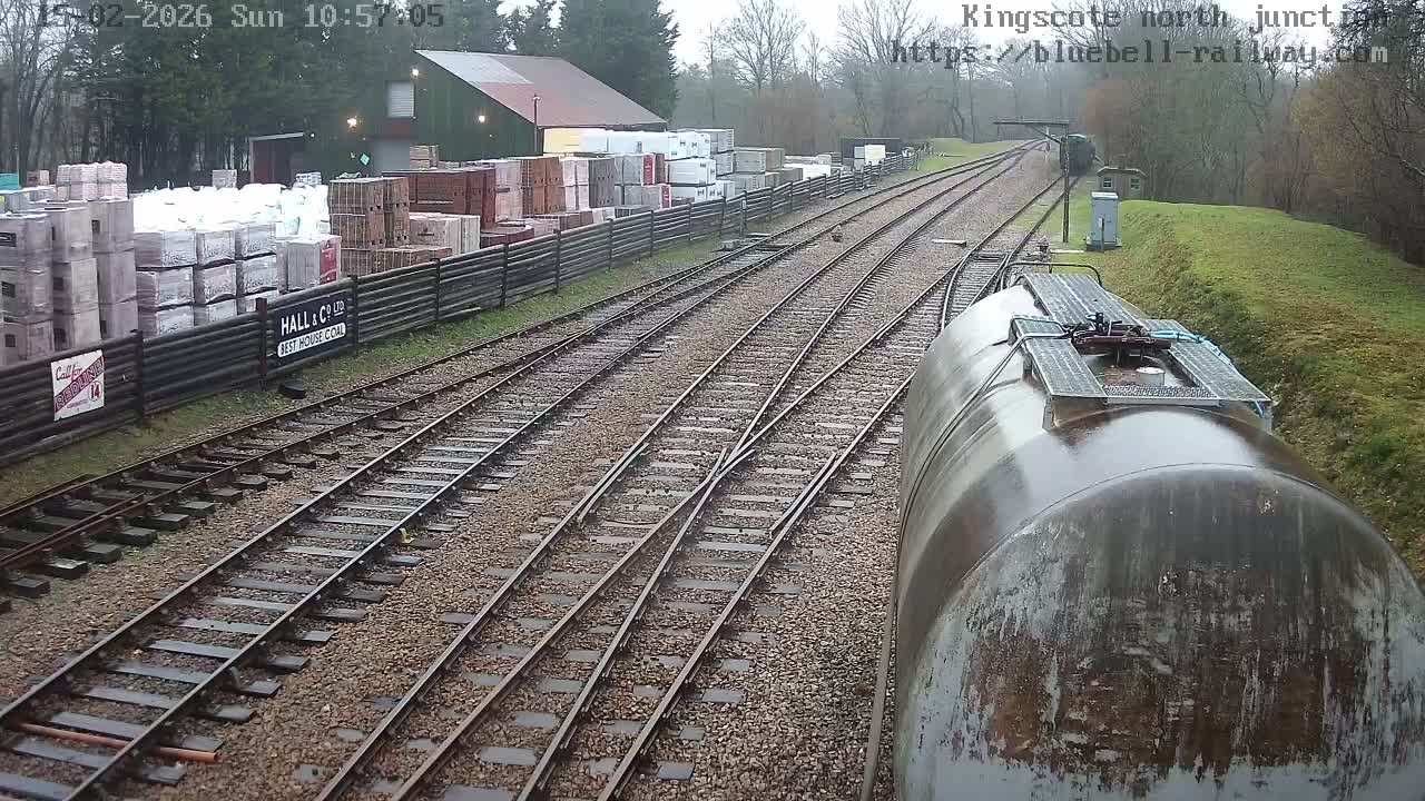 Kingscote Station , Bluebell Railway (North Junction) Live Cam - East Grinstead, Mid Sussex, West Sussex, South East, England, United Kingdom
