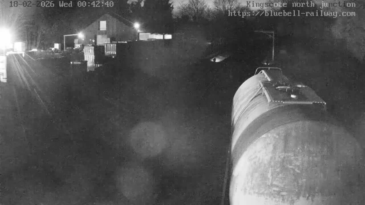 Kingscote Station , Bluebell Railway (North Junction) Live Cam - East Grinstead, Mid Sussex, West Sussex, South East, England, United Kingdom