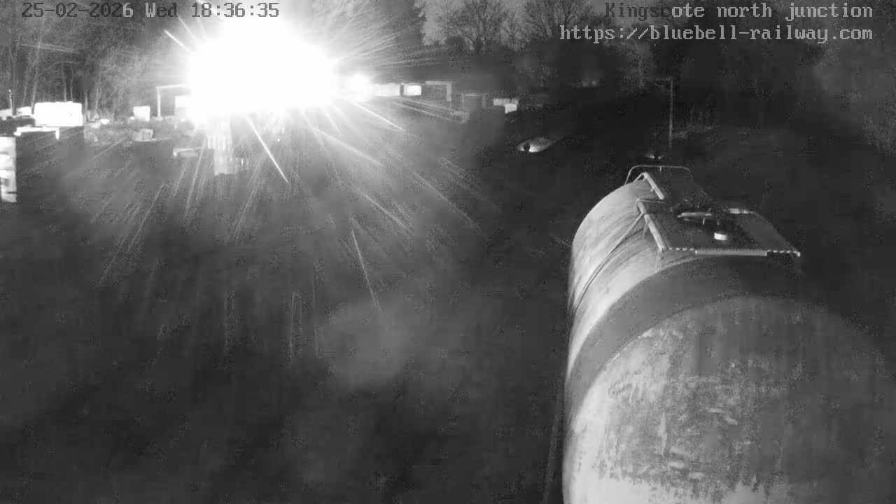 Kingscote Station , Bluebell Railway (North Junction) Live Cam - East Grinstead, Mid Sussex, West Sussex, South East, England, United Kingdom