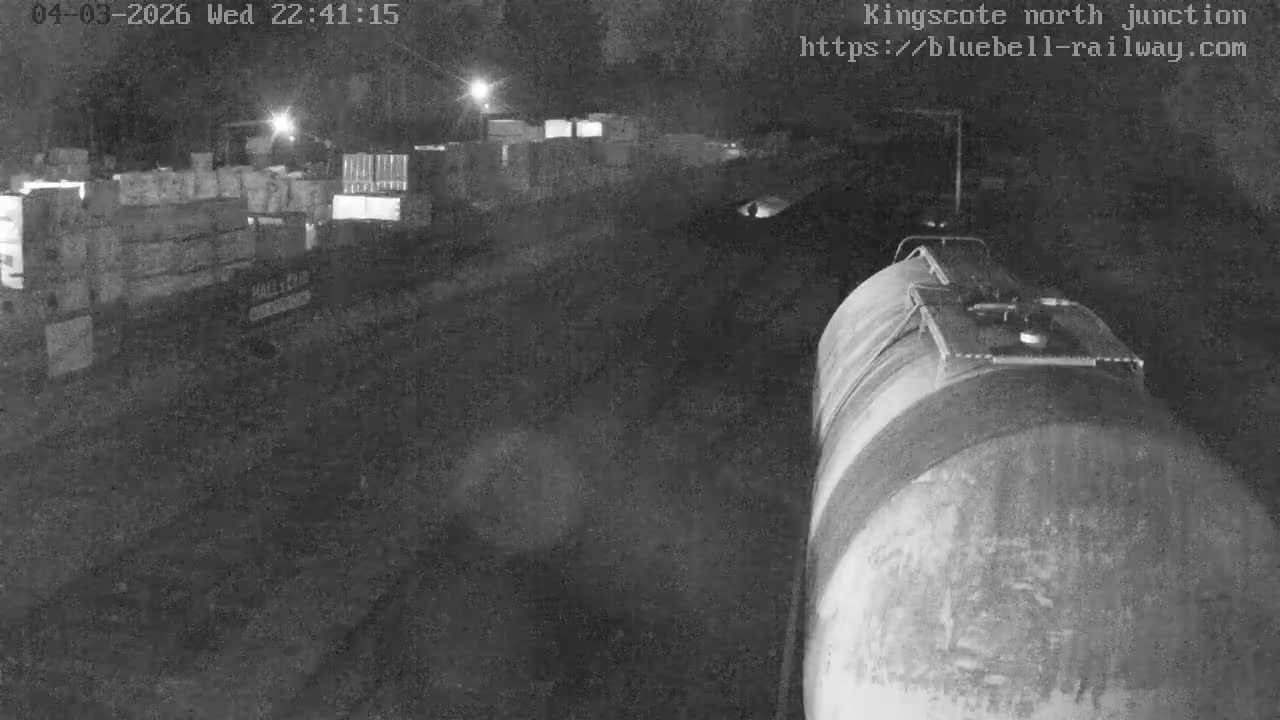 Kingscote Station , Bluebell Railway (North Junction) Live Cam - East Grinstead, Mid Sussex, West Sussex, South East, England, United Kingdom