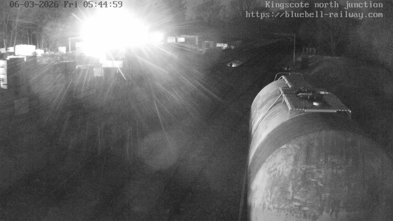 Kingscote Station , Bluebell Railway (North Junction) Live Cam - East Grinstead, Mid Sussex, West Sussex, South East, England, United Kingdom