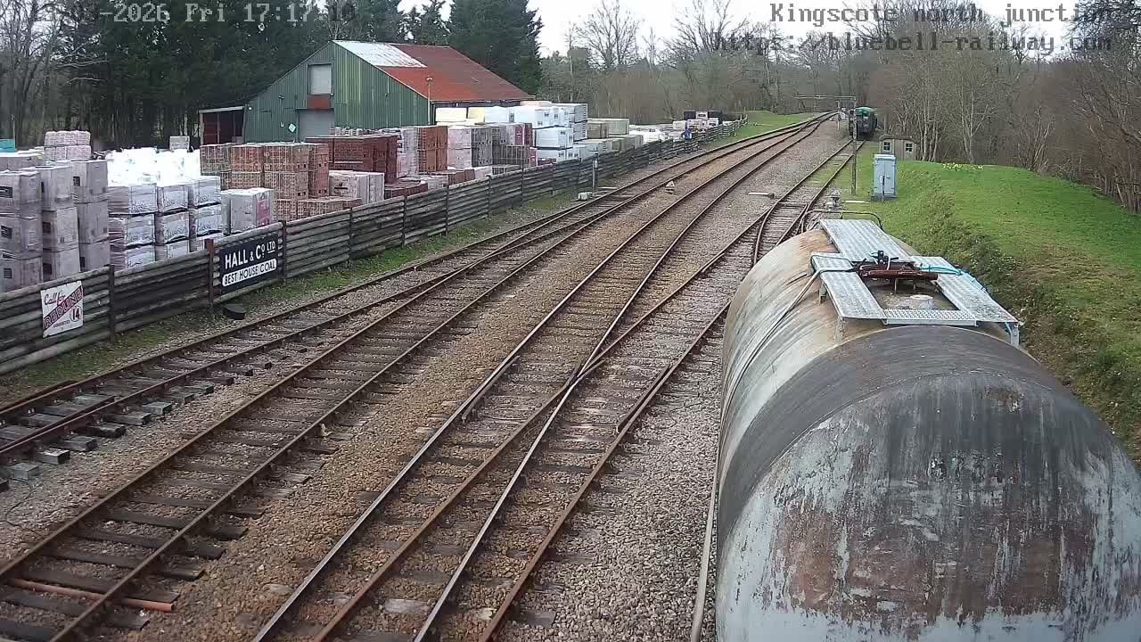 Kingscote Station , Bluebell Railway (North Junction) Live Cam - East Grinstead, Mid Sussex, West Sussex, South East, England, United Kingdom