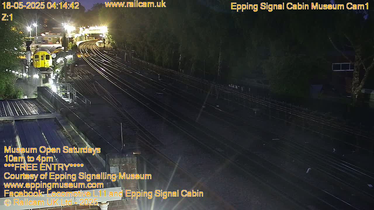 Epping Central Line Station, Epping Signal Cabin Live Cam - Epping Forest, Essex, East England, United Kingdom