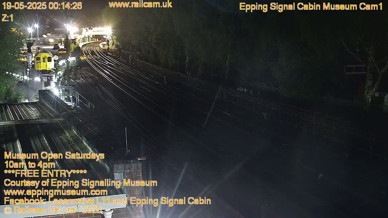 Epping Central Line Station, Epping Signal Cabin Live Cam - Epping Forest, Essex, East England, United Kingdom