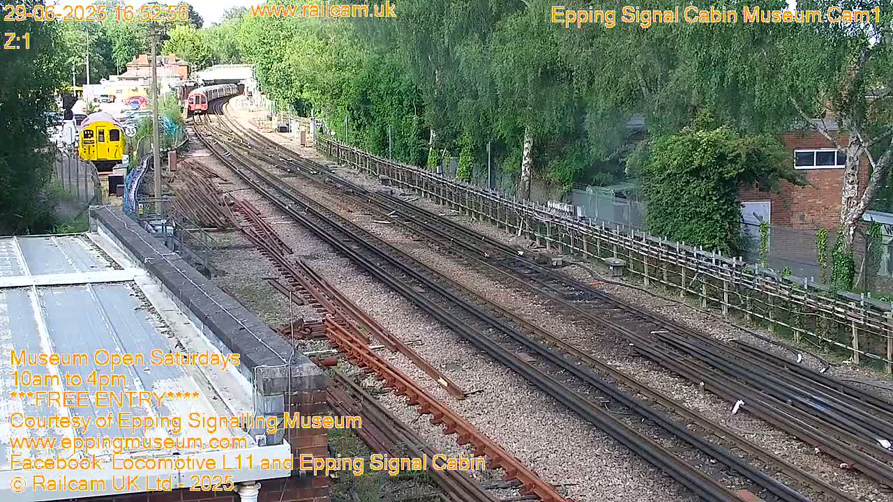Epping Central Line Station, Epping Signal Cabin Live Cam - Epping Forest, Essex, East England, United Kingdom