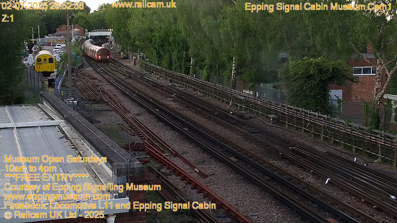 Epping Central Line Station, Epping Signal Cabin Live Cam - Epping Forest, Essex, East England, United Kingdom