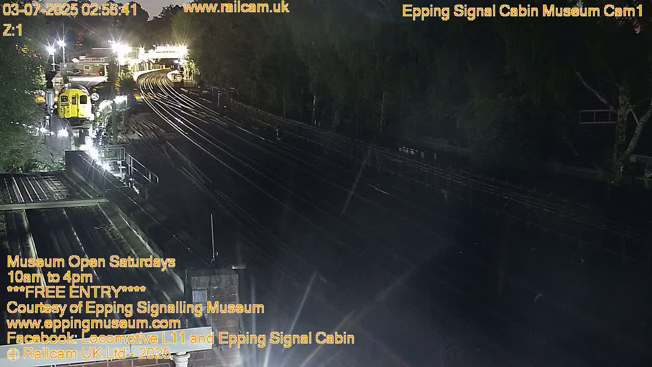 Epping Central Line Station, Epping Signal Cabin Live Cam - Epping Forest, Essex, East England, United Kingdom