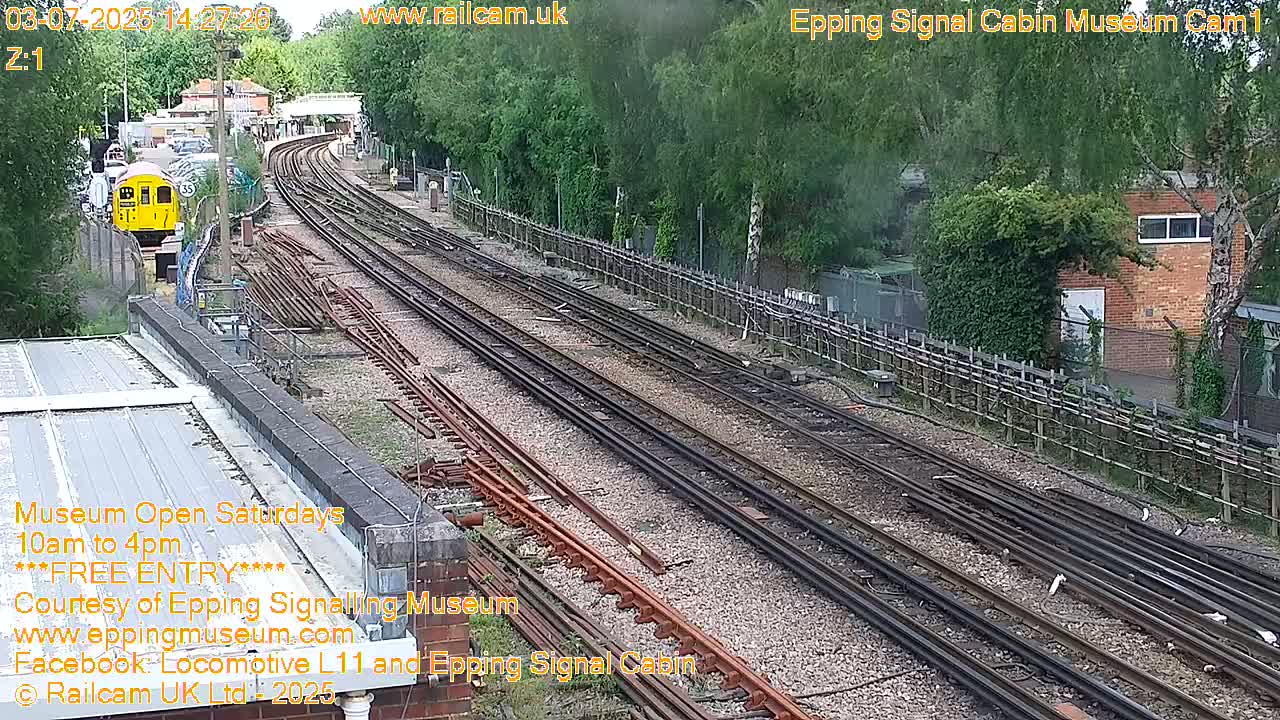 Epping Central Line Station, Epping Signal Cabin Live Cam - Epping Forest, Essex, East England, United Kingdom