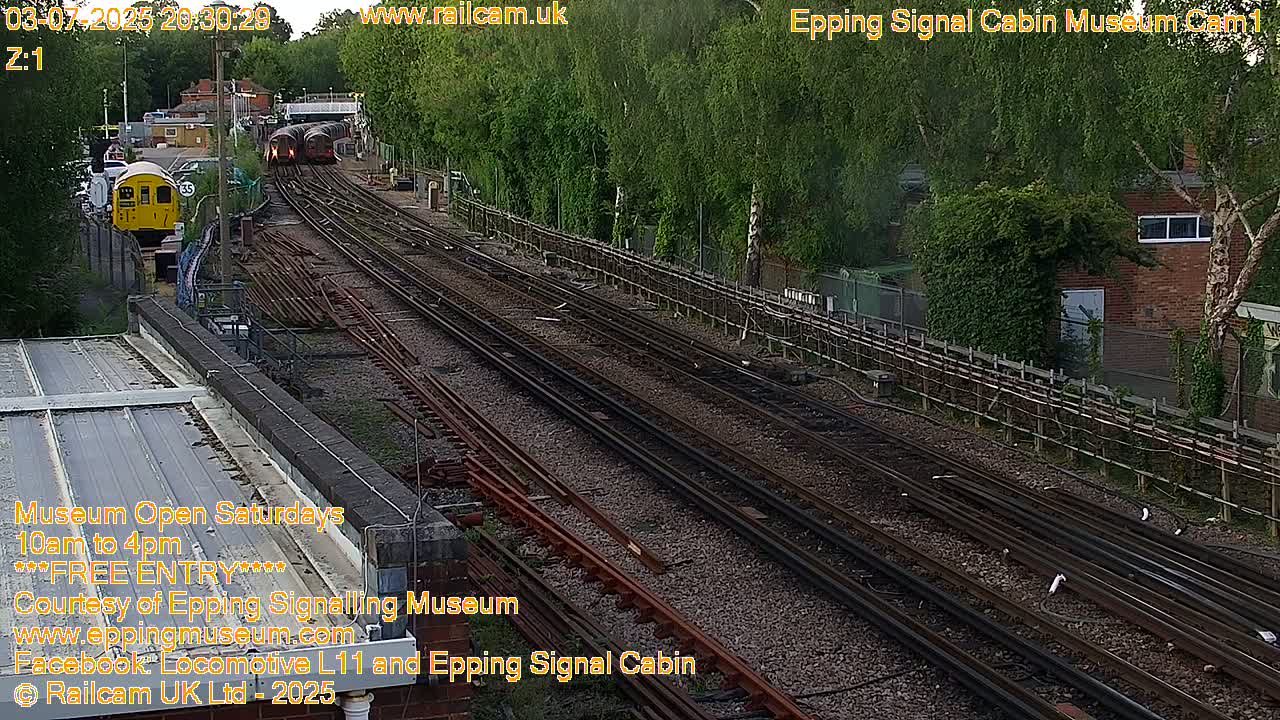 Epping Central Line Station, Epping Signal Cabin Live Cam - Epping Forest, Essex, East England, United Kingdom
