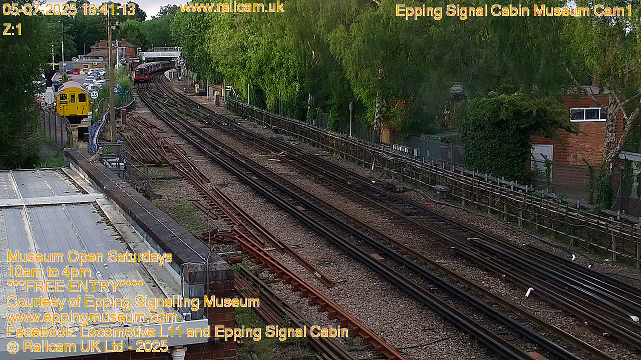 Epping Central Line Station, Epping Signal Cabin Live Cam - Epping Forest, Essex, East England, United Kingdom