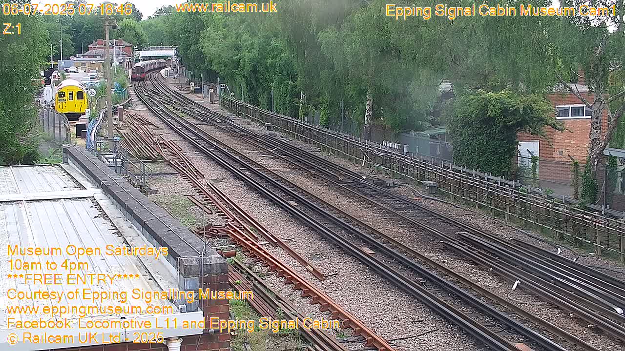 Epping Central Line Station, Epping Signal Cabin Live Cam - Epping Forest, Essex, East England, United Kingdom