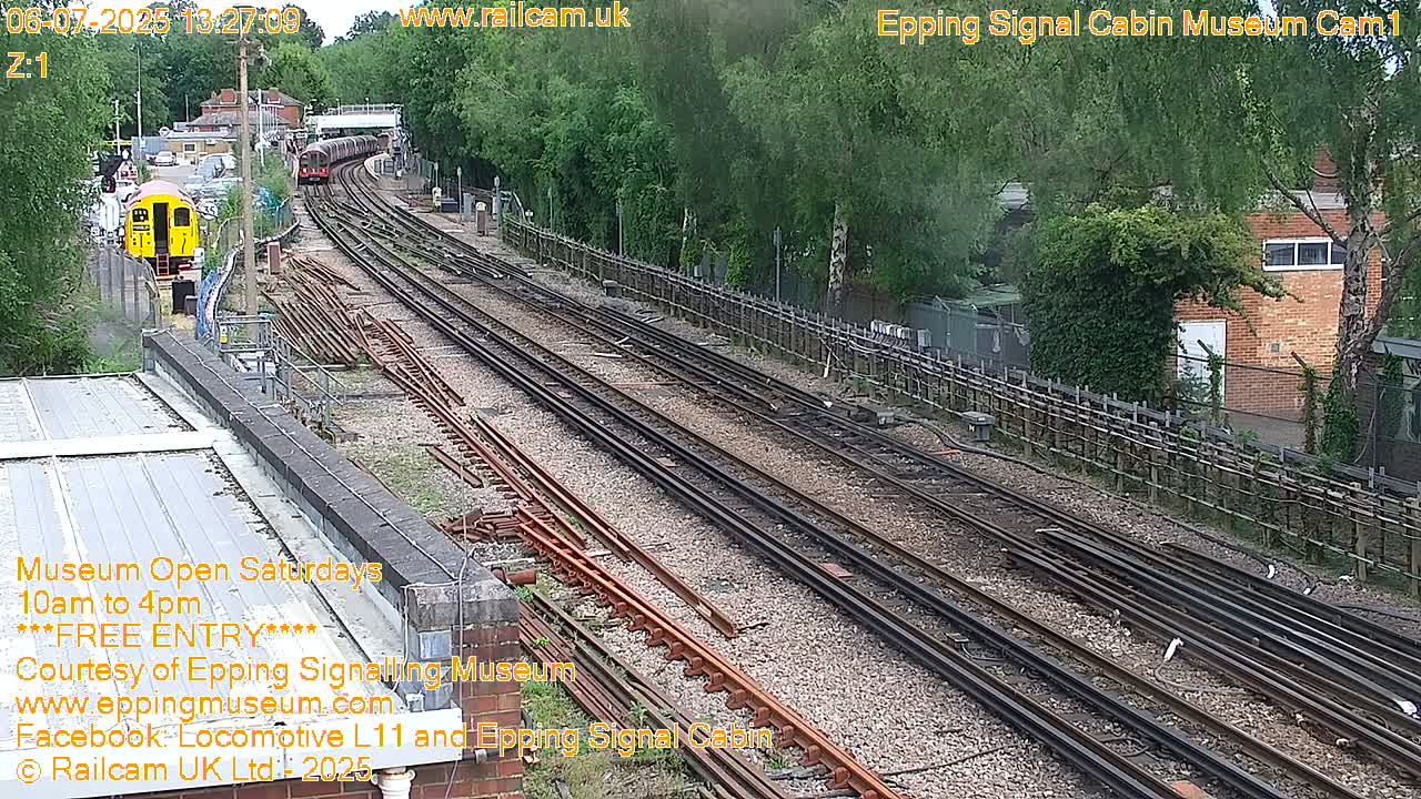 Epping Central Line Station, Epping Signal Cabin Live Cam - Epping Forest, Essex, East England, United Kingdom