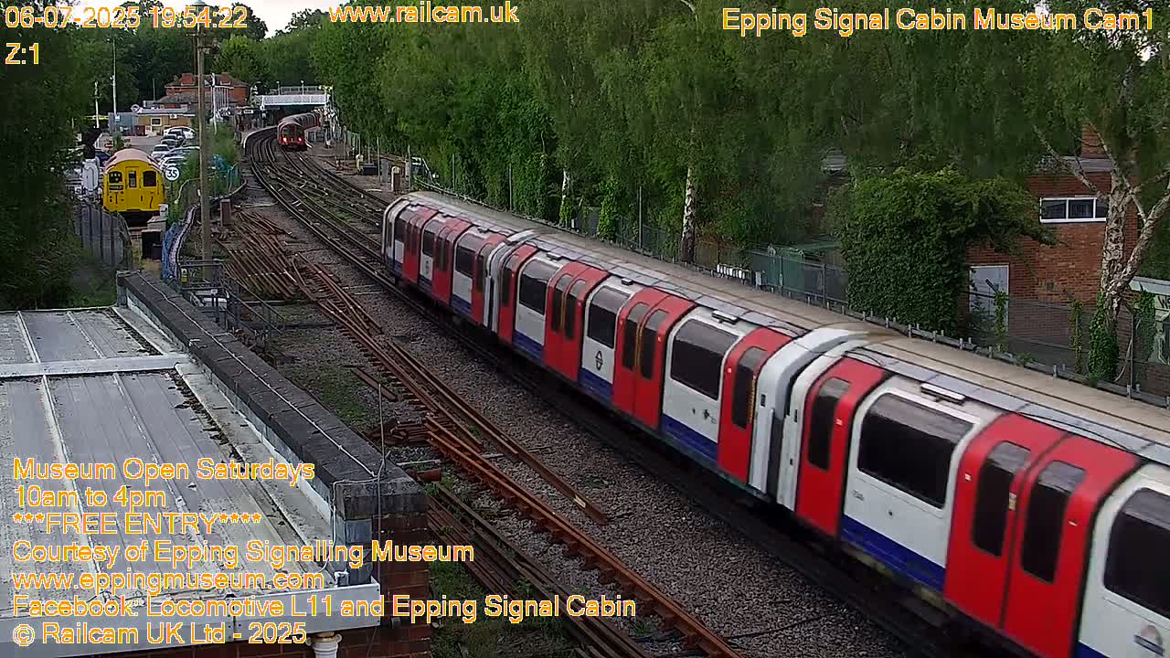 Epping Central Line Station, Epping Signal Cabin Live Cam - Epping Forest, Essex, East England, United Kingdom