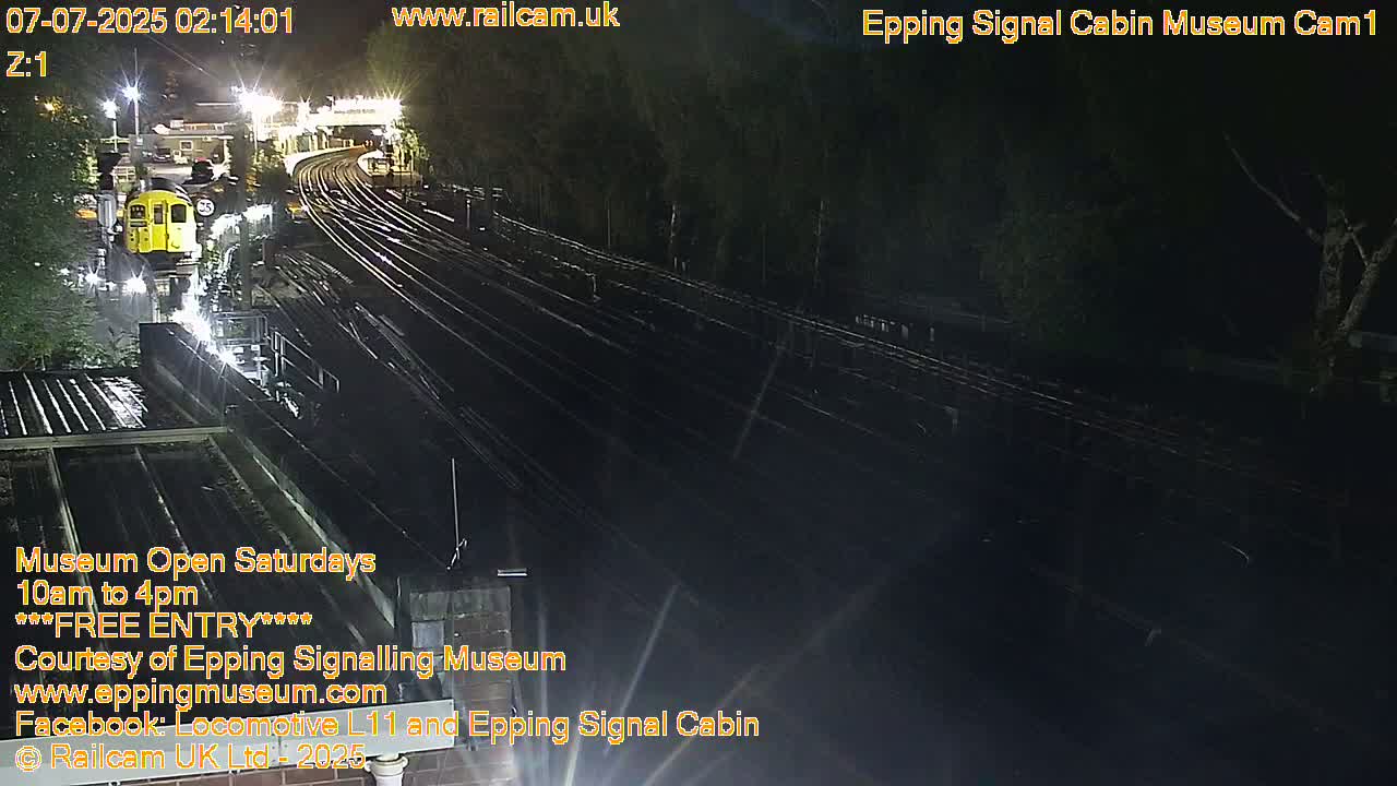 Epping Central Line Station, Epping Signal Cabin Live Cam - Epping Forest, Essex, East England, United Kingdom