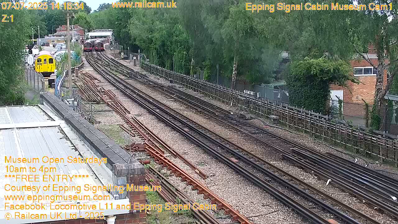 Epping Central Line Station, Epping Signal Cabin Live Cam - Epping Forest, Essex, East England, United Kingdom