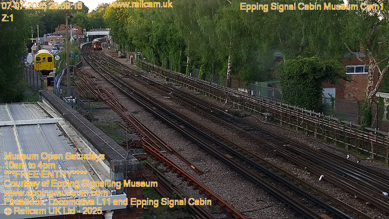 Epping Central Line Station, Epping Signal Cabin Live Cam - Epping Forest, Essex, East England, United Kingdom