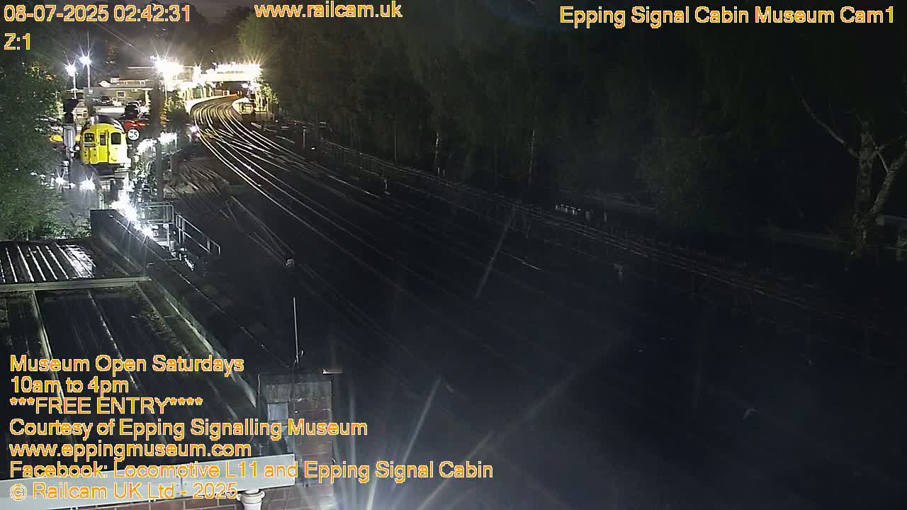 Epping Central Line Station, Epping Signal Cabin Live Cam - Epping Forest, Essex, East England, United Kingdom