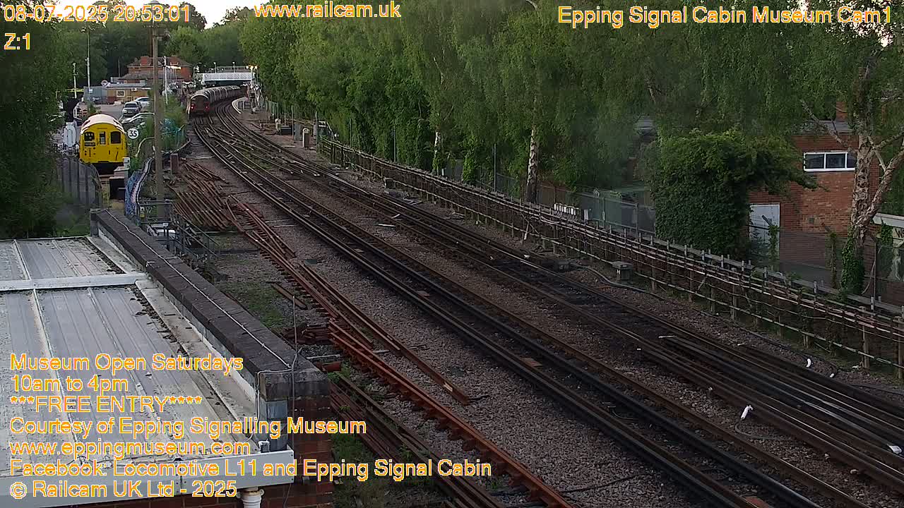 Epping Central Line Station, Epping Signal Cabin Live Cam - Epping Forest, Essex, East England, United Kingdom