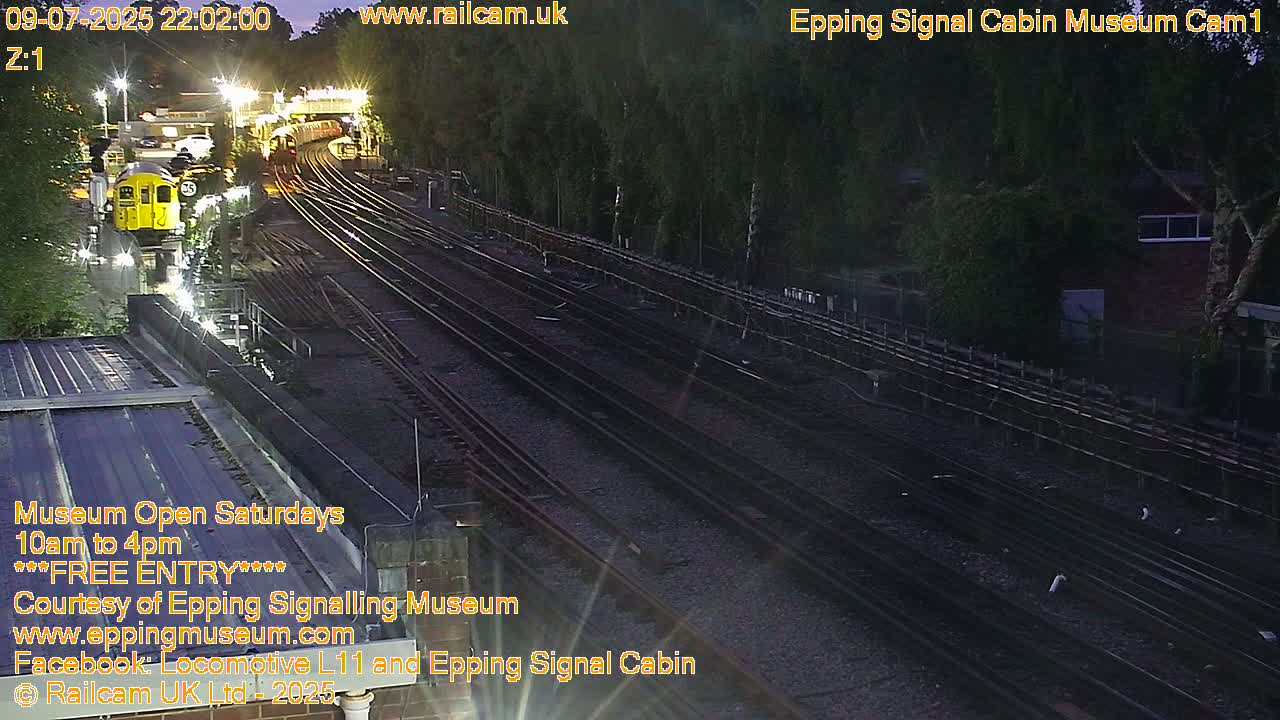 Epping Central Line Station, Epping Signal Cabin Live Cam - Epping Forest, Essex, East England, United Kingdom