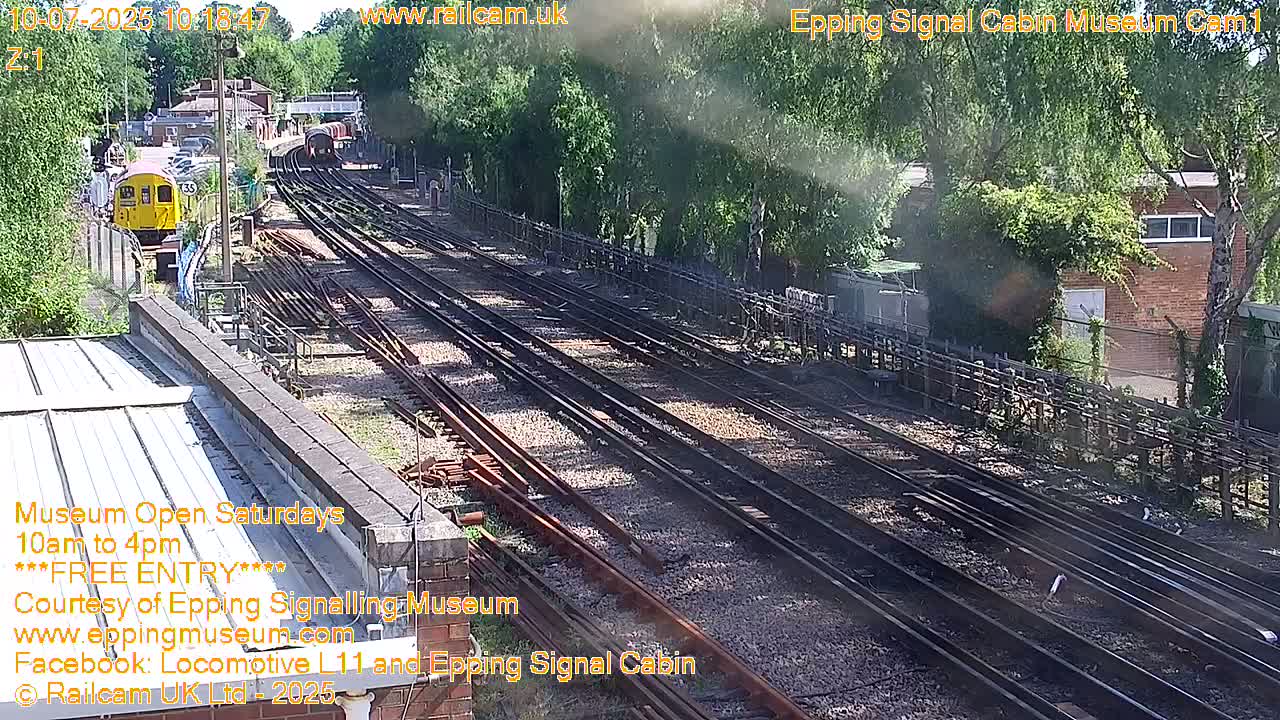 Epping Central Line Station, Epping Signal Cabin Live Cam - Epping Forest, Essex, East England, United Kingdom