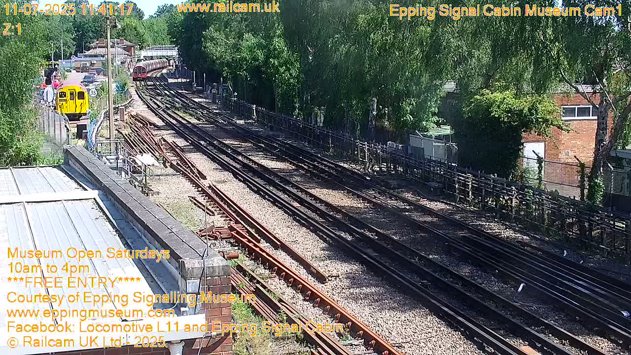 Epping Central Line Station, Epping Signal Cabin Live Cam - Epping Forest, Essex, East England, United Kingdom