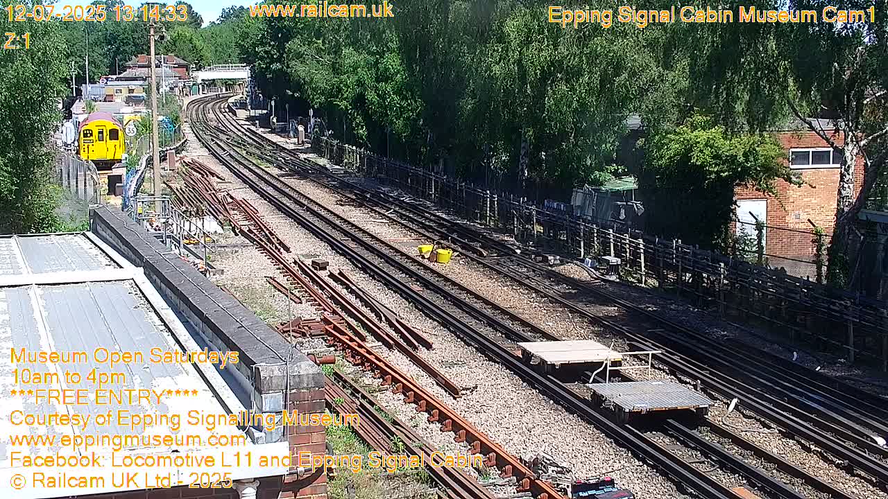 Epping Central Line Station, Epping Signal Cabin Live Cam - Epping Forest, Essex, East England, United Kingdom