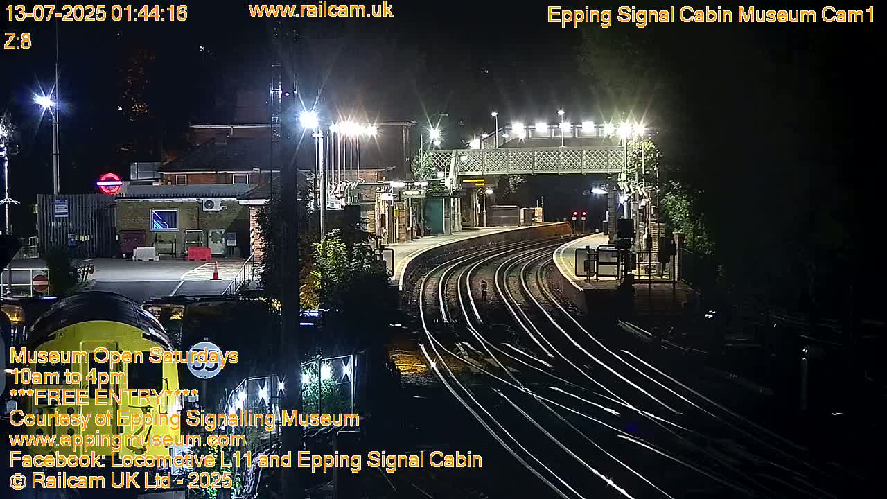 Epping Central Line Station, Epping Signal Cabin Live Cam - Epping Forest, Essex, East England, United Kingdom