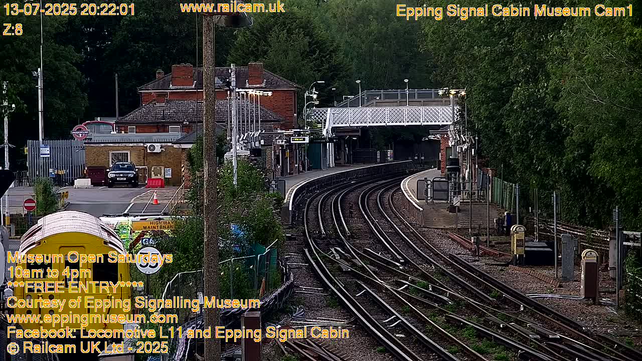 Epping Central Line Station, Epping Signal Cabin Live Cam - Epping Forest, Essex, East England, United Kingdom