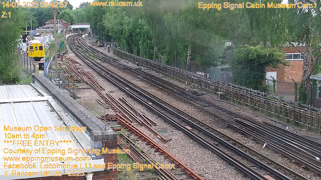 Epping Central Line Station, Epping Signal Cabin Live Cam - Epping Forest, Essex, East England, United Kingdom
