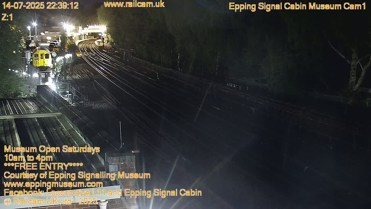 Epping Central Line Station, Epping Signal Cabin Live Cam - Epping Forest, Essex, East England, United Kingdom