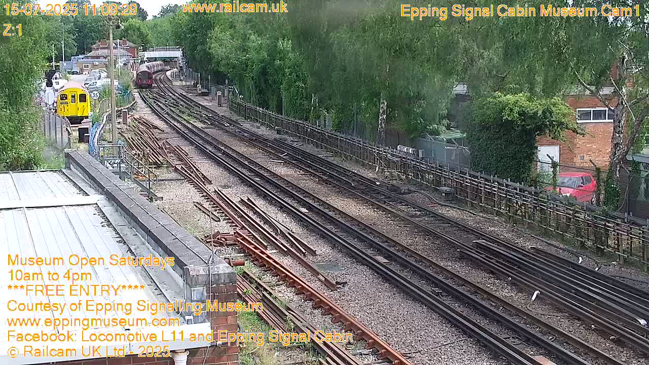 Epping Central Line Station, Epping Signal Cabin Live Cam - Epping Forest, Essex, East England, United Kingdom