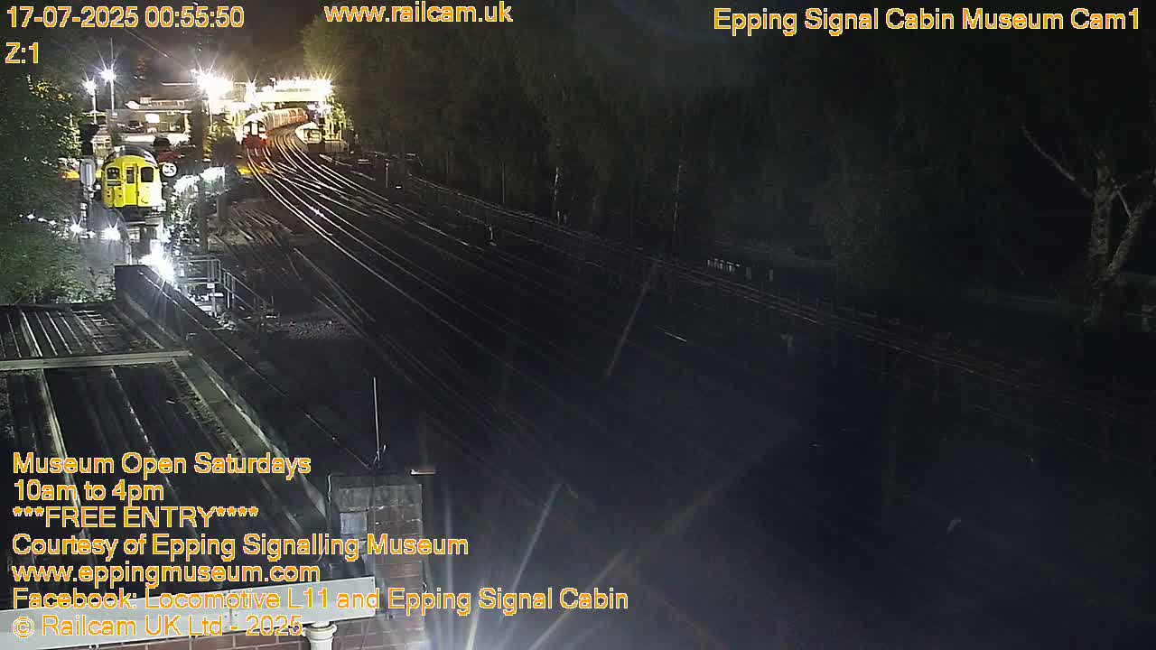 Epping Central Line Station, Epping Signal Cabin Live Cam - Epping Forest, Essex, East England, United Kingdom