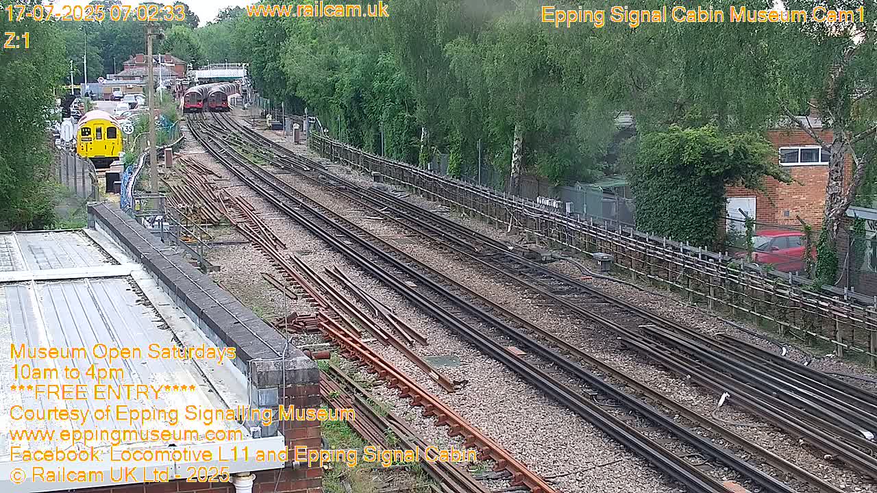 Epping Central Line Station, Epping Signal Cabin Live Cam - Epping Forest, Essex, East England, United Kingdom