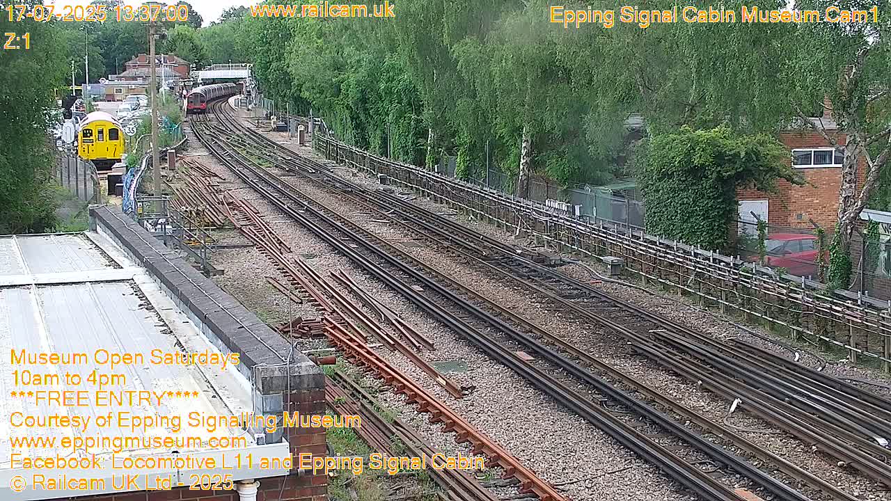 Epping Central Line Station, Epping Signal Cabin Live Cam - Epping Forest, Essex, East England, United Kingdom