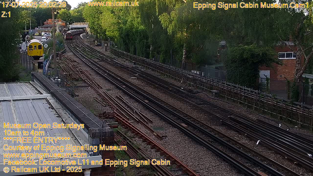 Epping Central Line Station, Epping Signal Cabin Live Cam - Epping Forest, Essex, East England, United Kingdom